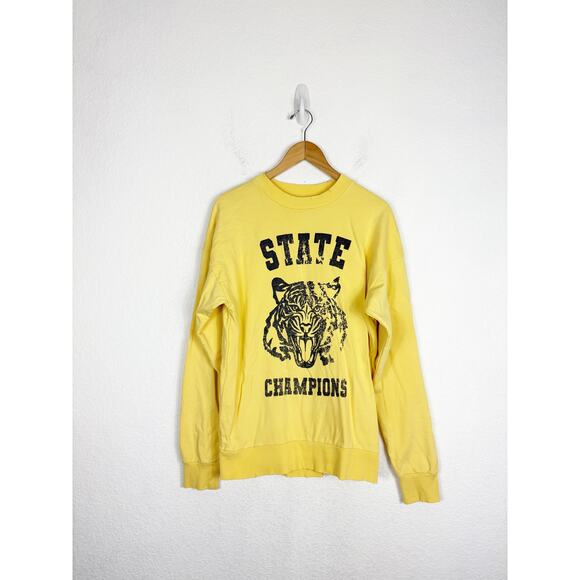 Urban Outfitters Cherryfield Vintage Varsity State Champion Crew Neck Sweatshirt - Picture 3 of 14